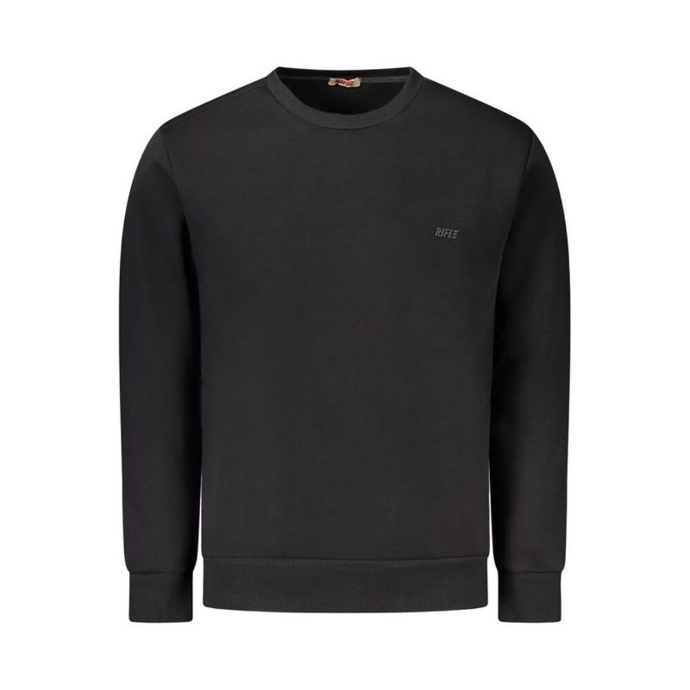 Rifle Black Cotton Men's Men's Sweatshirt
